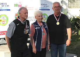 v.l.n.r. Bernd Becker, Ilse Siebert und Klaus Netz
