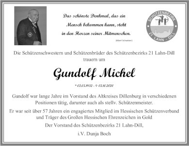 You are currently viewing Trauer um Gundolf Michel